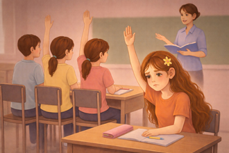 Class mein sab bolte hain, par meri baat kyun nahi suni jati?