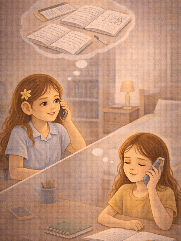 Meri dost school nahi aayi thi, toh maine use aaj ki padhai bata di — kya maine sahi kiya?