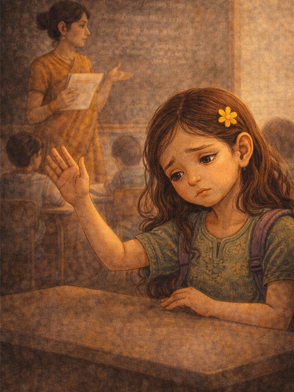 Teacher ne meri baat suni hi nahi — main kya kar sakti hoon?